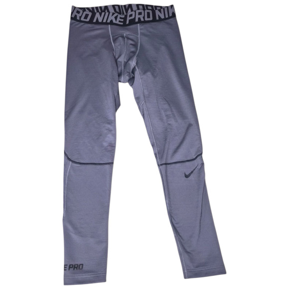 Nike Men's Pro Hyperwarm Training Tights Cool Grey | XXL - Picture 2 of 7